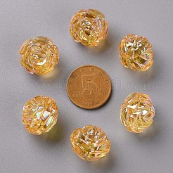 Прозрачные акриловые бусины&nbsp;TACR-S154-31C-919