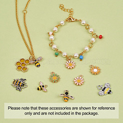 Подвески из эмали и сплава&nbsp;ENAM-TA0001-09