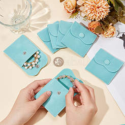 10шт бархатные мешочки для украшений&nbsp;AJEW-NB0005-66E