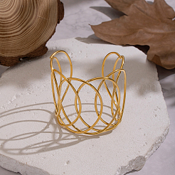 Браслеты-манжеты из многослойной проволоки из нержавеющей стали 304&nbsp;YO5072