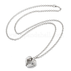 Colliers avec pendentif en laiton&nbsp;NJEW-P299-A03-P