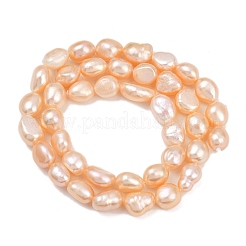 Нити из натурального культивированного пресноводного жемчуга&nbsp;PEAR-P064-20J-03B