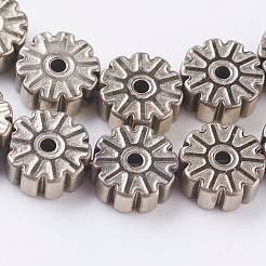 Perlas de hematita sintéticas no magnéticas galvanizadas al vacío con revestimiento de PVD&nbsp;G-F534-H