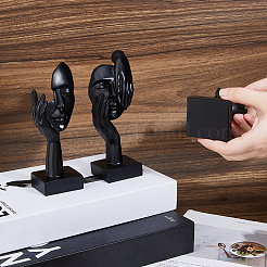 3 шт. 3 стиля смоляных абстрактных украшений для лица&nbsp;AJEW-WH0270-620A