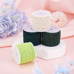 4 rouleau de cordon rond en polyester 4 couleurs&nbsp;OCOR-TA0003-88B