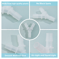 30 шт. 10 стиля пластиковый Y-образный трехходовой пагодный разделитель воды&nbsp;FIND-FH0016-87