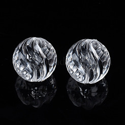 Прозрачные акриловые бусины&nbsp;TACR-N009-34