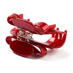 Заколки для волос из ацетата целлюлозы и железных когтей AJEW-K047-02D