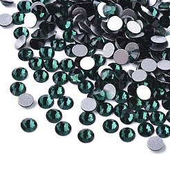 Cabochons de strass dos plat en verre&nbsp;RGLA-S002-16SS-10