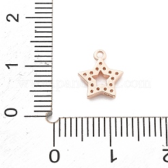 925 ciondolo in argento sterling con micro pavè di zirconi trasparenti&nbsp;LS-STER-A034-02C-RG