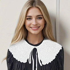 Съемные женские воротники с вышивкой из полиэстера&nbsp;DJ-PW-WG59603-01