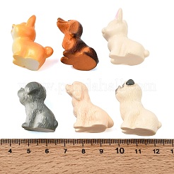 Statuette di cani in resina opaca&nbsp;RE-CBA1AA1-05A
