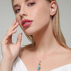 18 шт. 6 стиля стеклянная бутылка желаний европейские подвески-шармы&nbsp;PALLOY-GA0001-12