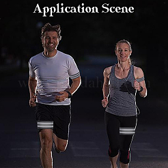 4 шт. полиэстеровые светоотражающие браслеты&nbsp;AJEW-CN0005-23A