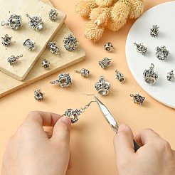 50шт 5 стиля подвески из сплава в тибетском стиле&nbsp;TIBEP-CJ0003-40