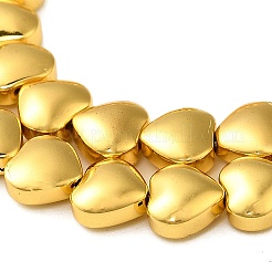 Стеклянные бусины с гальваническим покрытием &nbsp;EGLA-H109-12F-02