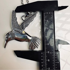 Vintage-Halsketten mit fliegendem Vogelanhänger aus Legierung für Damen und Herren&nbsp;LS-SG2884