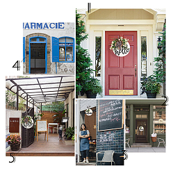 Деревянные украшения&nbsp;HJEW-WH0006-40