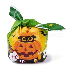 100 bolsa de plástico para dulces de Halloween con forma de conejo.&nbsp;ABAG-U001-02F