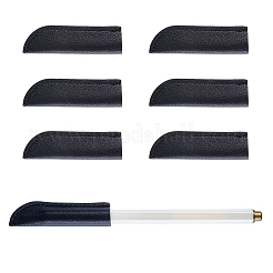 6 шт. защитный чехол для ручки из искусственной кожи&nbsp;AJEW-CL0002-24B