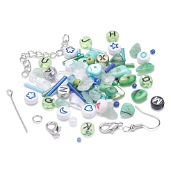 Kit per la creazione di gioielli fai da te perline in pietra naturale&nbsp;DIY-YW0004-70A