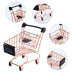 Décorations en fer pour présentoirs de chariots de supermarché&nbsp;DJEW-WH0042-139RG
