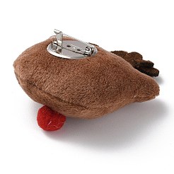 Рождественская тема броши из шерстяной ткани&nbsp;JEWB-F022-01F