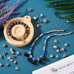 80 шт. 8 стильные тибетские поручни из сплава&nbsp;FIND-TA0003-52