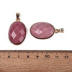 Colgantes naturales rhodonite&nbsp;G-Q606-92G-08