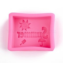 Слово летние силиконовые Молды&nbsp;X-DIY-R078-22