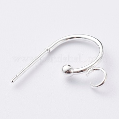 Серьги-полукольца из нержавеющей стали 304&nbsp;LS-X-STAS-Z028-B02-S