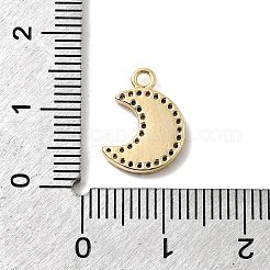 Breloques en laiton avec zircone cubique de micro pave&nbsp;KK-H089-07B-G