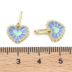 Подвески из латуни и эмали&nbsp;KK-F933-05C-G