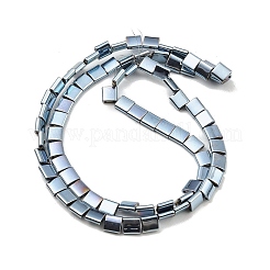 Chapelets de perles en hématite synthétique électrolytique sans magnétiques&nbsp;G-G089-B02-10