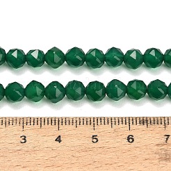 Stränge aus natürlichen grünen Chalcedonperlen&nbsp;GG-NH0004-D01