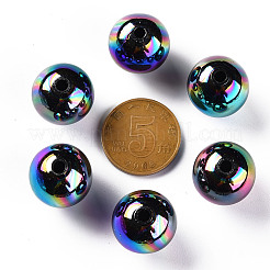 Opake Legierung Perlen&nbsp;X-MACR-S370-D16mm-S002