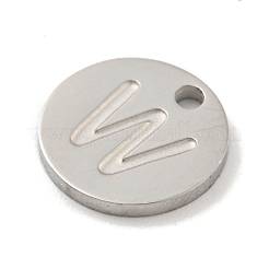 Pendenti in acciaio inossidabile 304 anti-ossidazione&nbsp;FIND-M017-02P-W