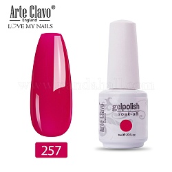 8 мл специального геля для ногтей, для печати штемпелем для ногтей, лак для маникюра стартовый набор, средне фиолетовый красный, Бутылка: 25x66 мм