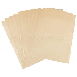 Papier dorure à chaud a4, papier d'aluminium de transfert, papier artisanal pour imprimante laser élégance, bisque, 295x210x0.1mm, 50 feuilles / sac