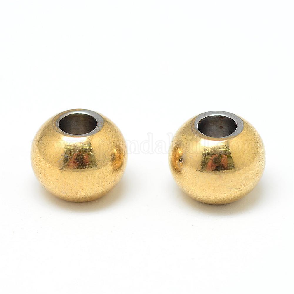 Abalorios de 304 acero inoxidable al