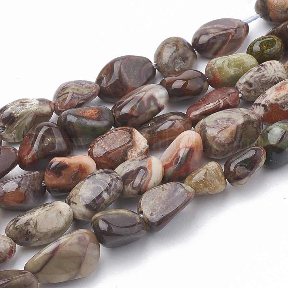 Wholesale Natural Flower Agate Beads Strands - Pandahall.com