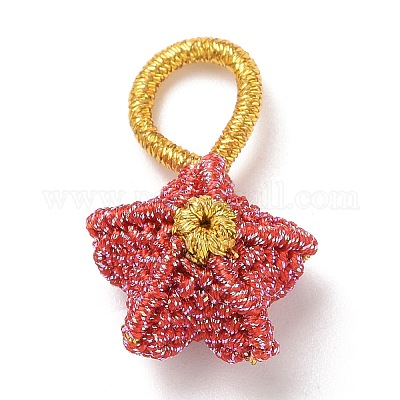 Pendente in corda di cotone intrecciata&nbsp;FIND-H033-01A-1