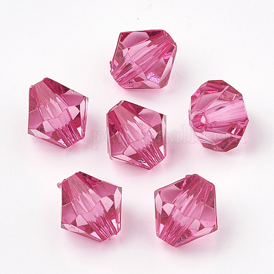 Прозрачные акриловые бусины&nbsp;X-TACR-S146-6mm-04-1