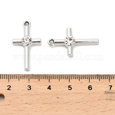 Подвески из сплава и страза&nbsp;FIND-I043-09P-1