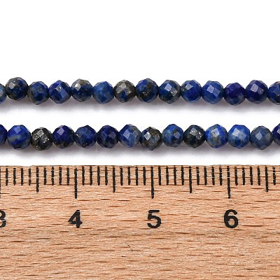 Natürlicher Lapislazuli Perlenstränge&nbsp;G-RM241221-B19-1