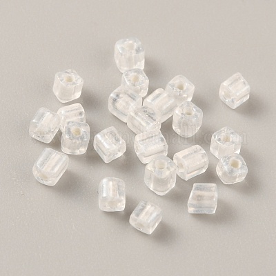 Прозрачное стекло Бисер&nbsp;GLAA-WH0037-01A-1