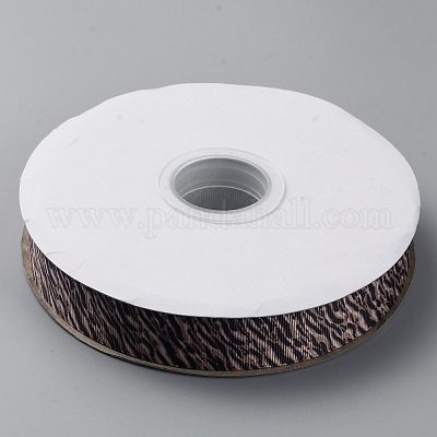 Einseitig bedruckt Polyester Grosgrainbänder&nbsp;SRIB-TAC0002-06-1