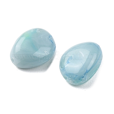 Непрозрачные акриловые бусины&nbsp;OACR-Z036-02I-1