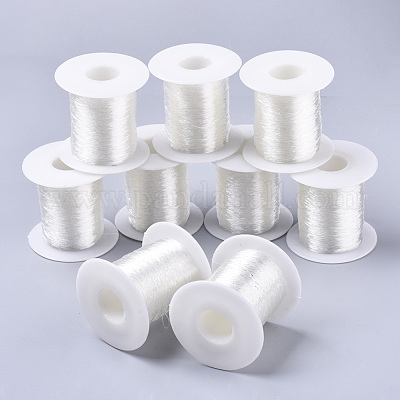 Круглая эластичная кристаллическая нить&nbsp;EW-R007-B-01-1