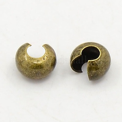 Wholesale Brass Crimp Beads Covers 